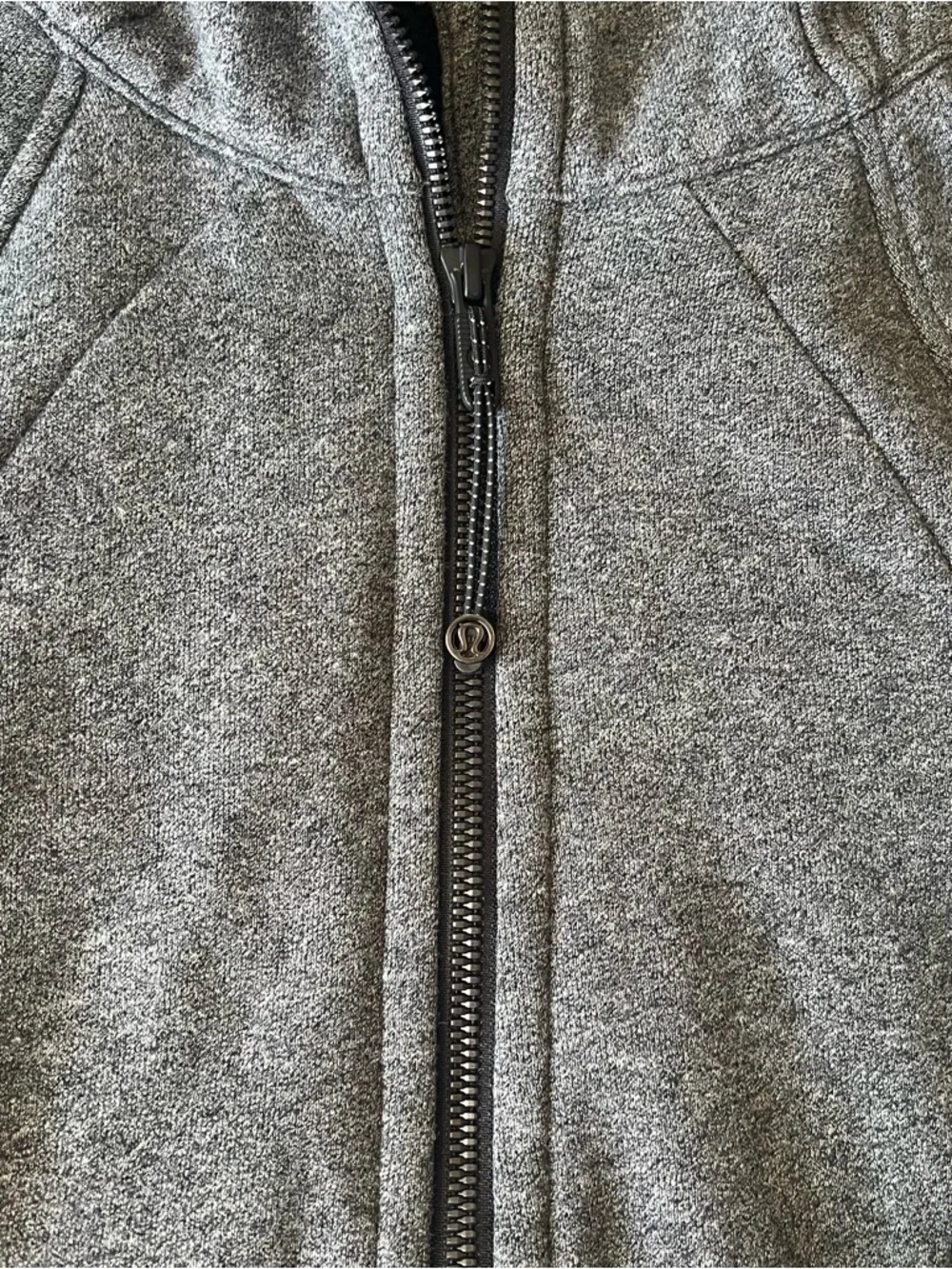 Lululemon Gray Scuba Full-Zip Hoodie